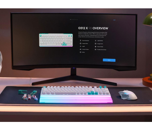 Logitech G512 X 98 (White) - 1535824 - zdjęcie 9
